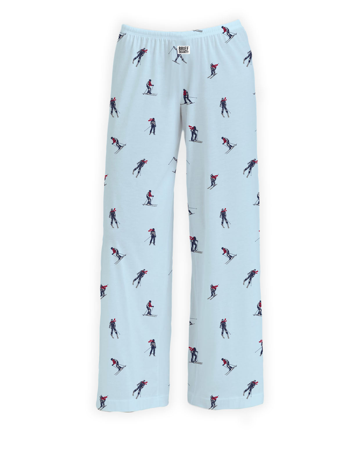 BRIEF INSANITY Ski Pattern Pajama Lounge Pants