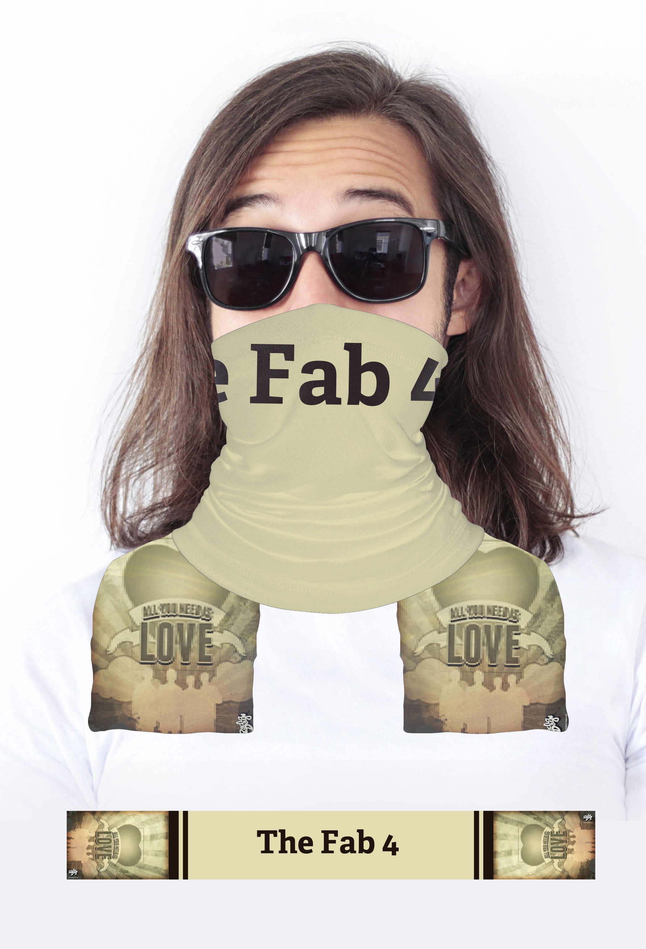 Fab Four All You Need Is Love Scarf