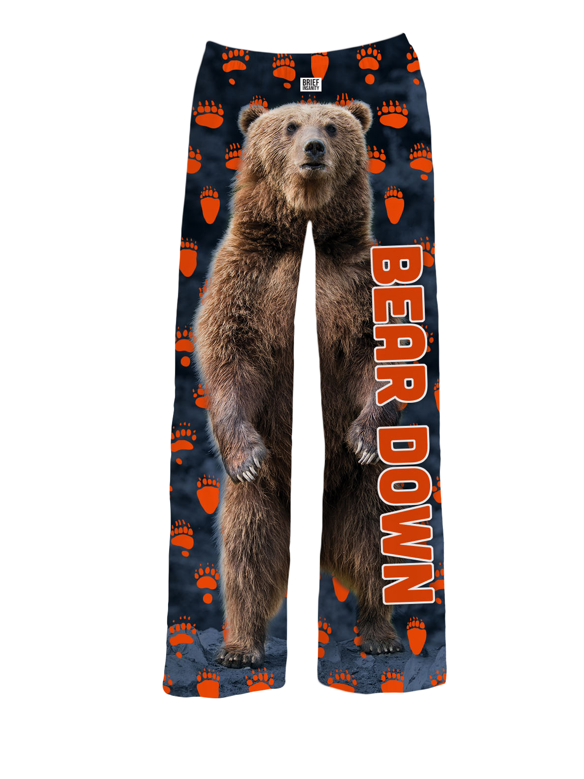 BRIEF INSANITY Bear Down Pajama Lounge Pants