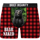 BRIEF INSANITY Bear Naked Underwear