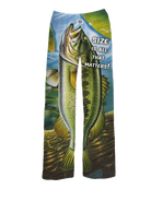 BRIEF INSANITY Big Fish Size Matters Pajama Lounge Pants