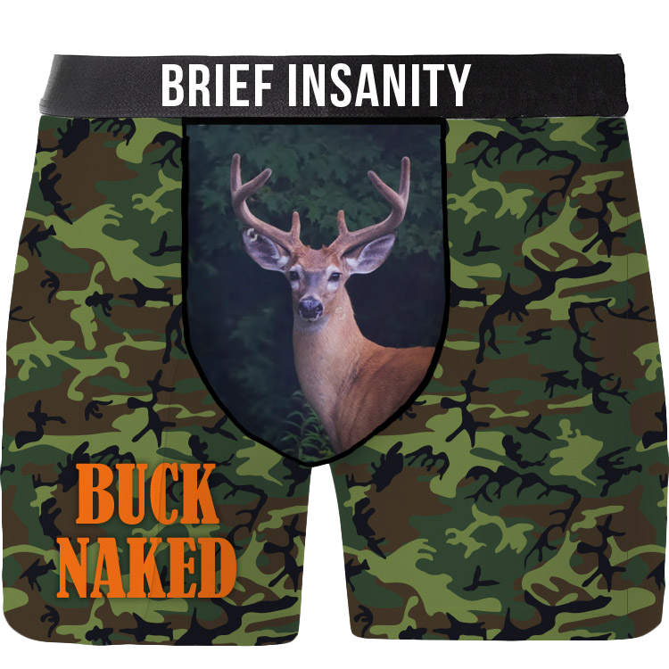 BRIEF INSANITY Buck Naked Underwear