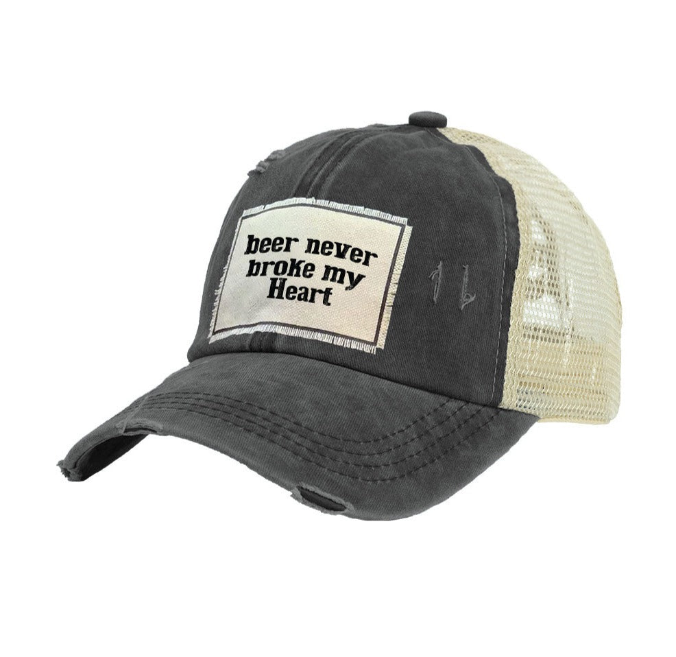 Beer Never Broke My Heart, Vintage Trucker Hat