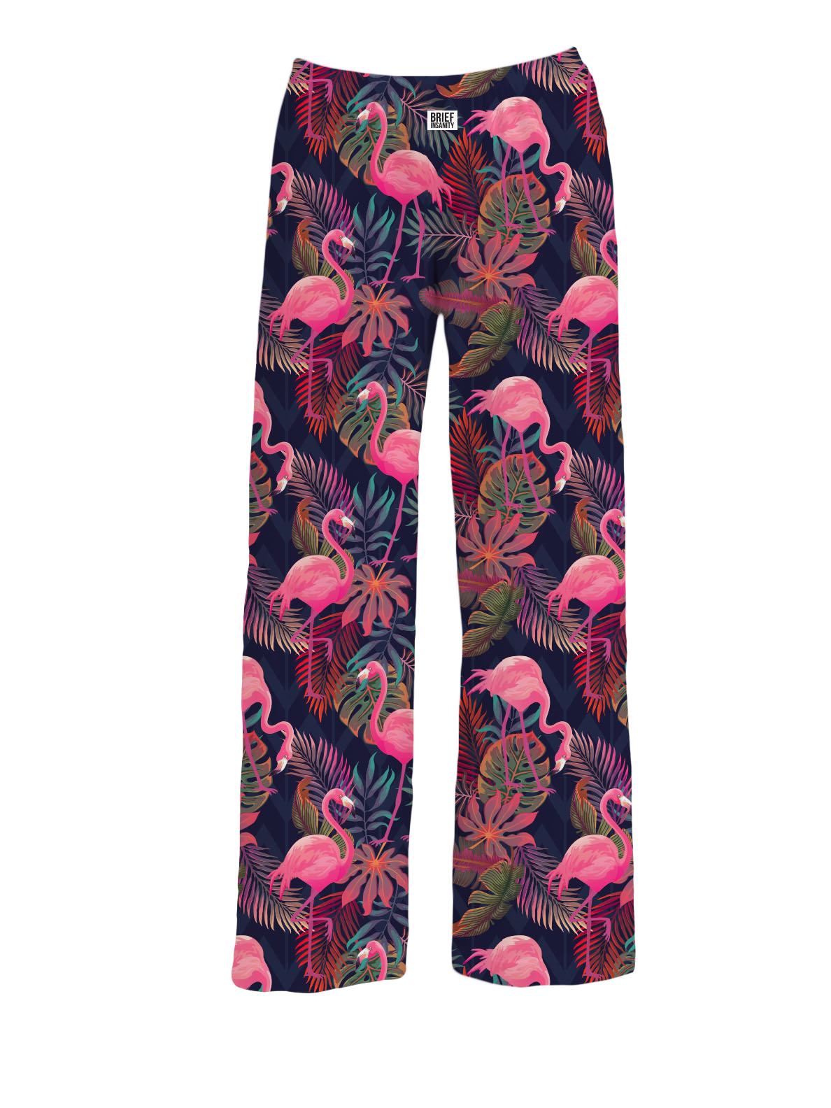 BRIEF INSANITY Flamingo Pajama Lounge Pants