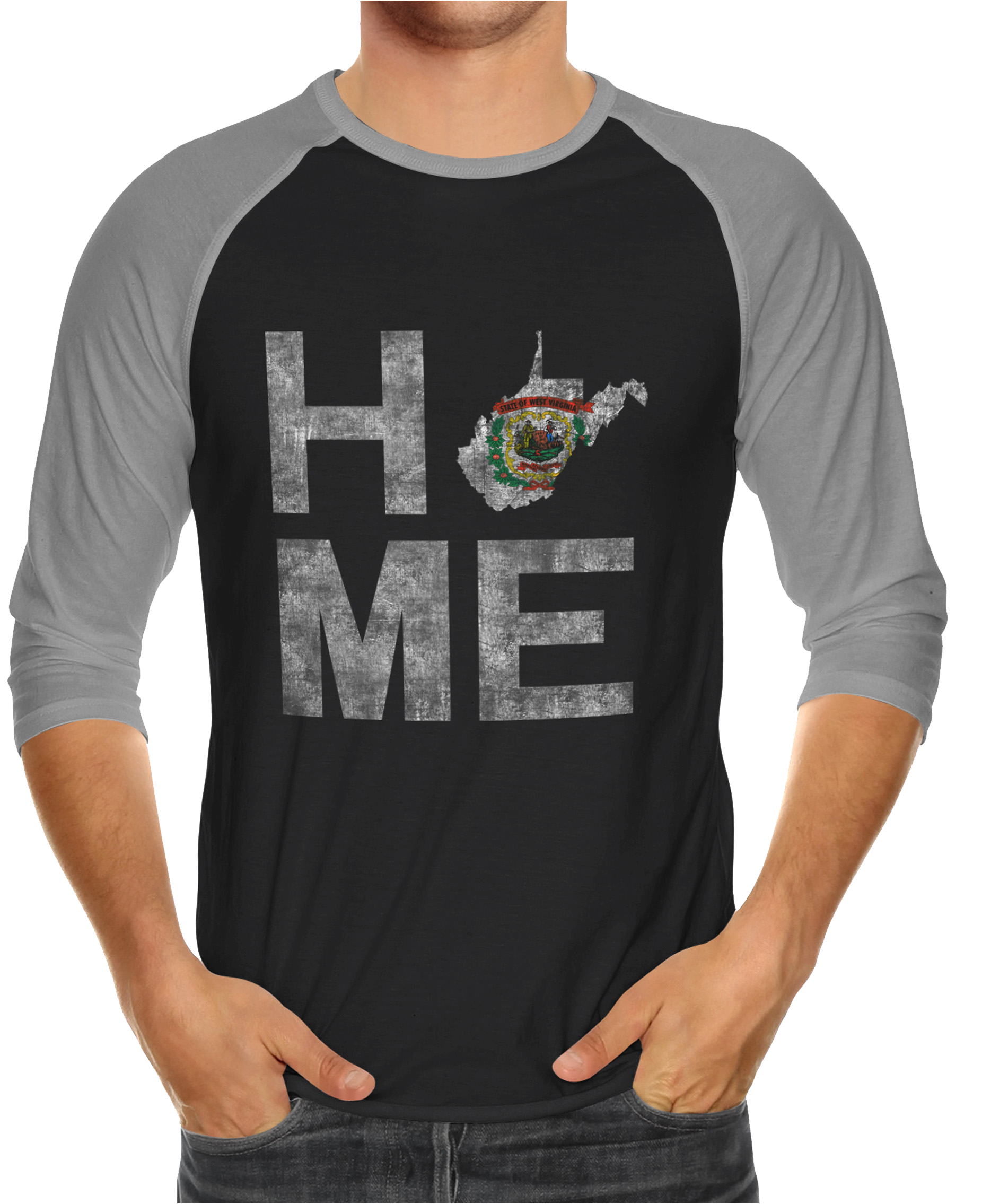 BRIEF INSANITY Home Sweet Home West Virginia Shirt