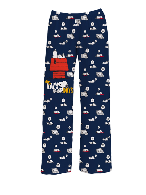 Snoopy Lazy Days Pajama Pants, Brief Insanity