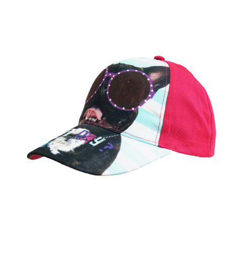Side image view of Ruff Day kids cap
