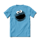 BRIEF INSANITY Sesame Street Cookie Monster Short Sleeve Shirt