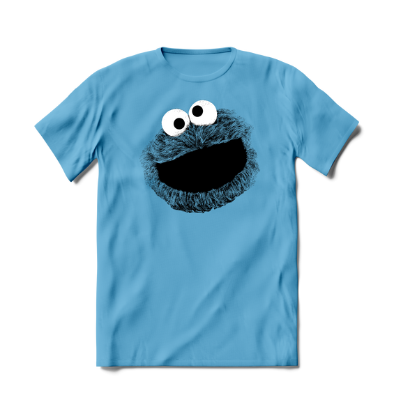 harusesame street cookie monster Tシャツ Amazon.com: Sesame Street Cookie Monster Face Halloween Costume T