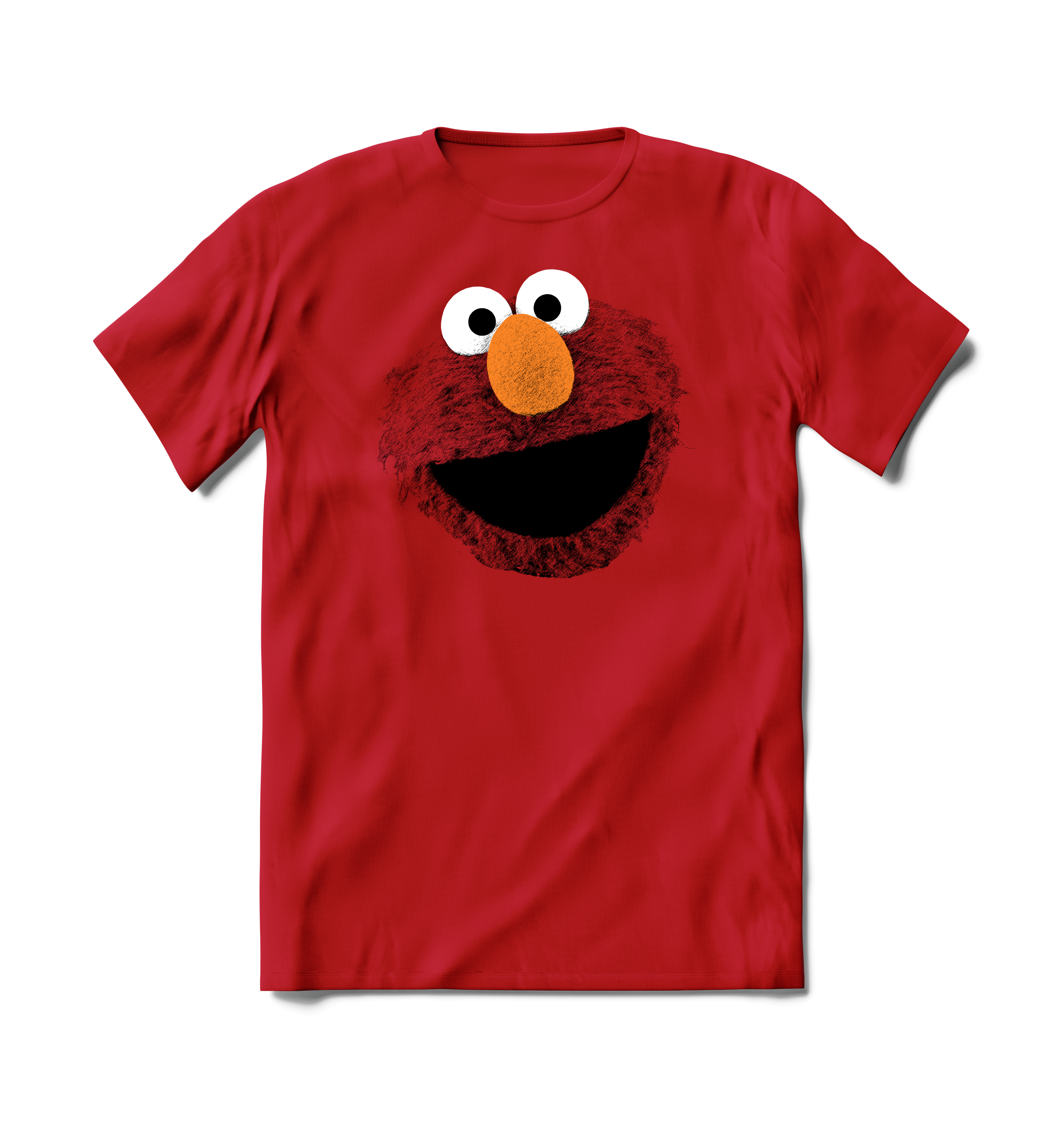 BRIEF INSANITY Sesame Street Elmo Short Sleeve Shirt