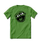 BRIEF INSANITY Sesame Street Oscar the Grouch Short Sleeve Shirt