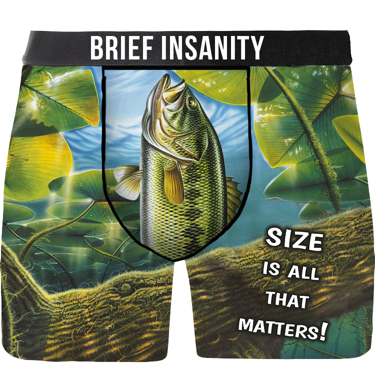 BRIEF INSANITY Size Is All That Matters Underwear