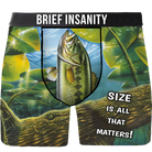 BRIEF INSANITY Size Is All That Matters Underwear