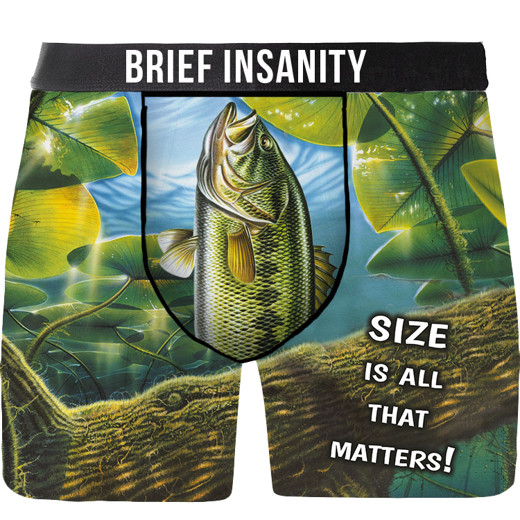 Funny Underwear with HighDef Print Brief Insanity Brief Insanity