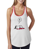 BRIEF INSANITY Snoopy Lazy Days Tank Top