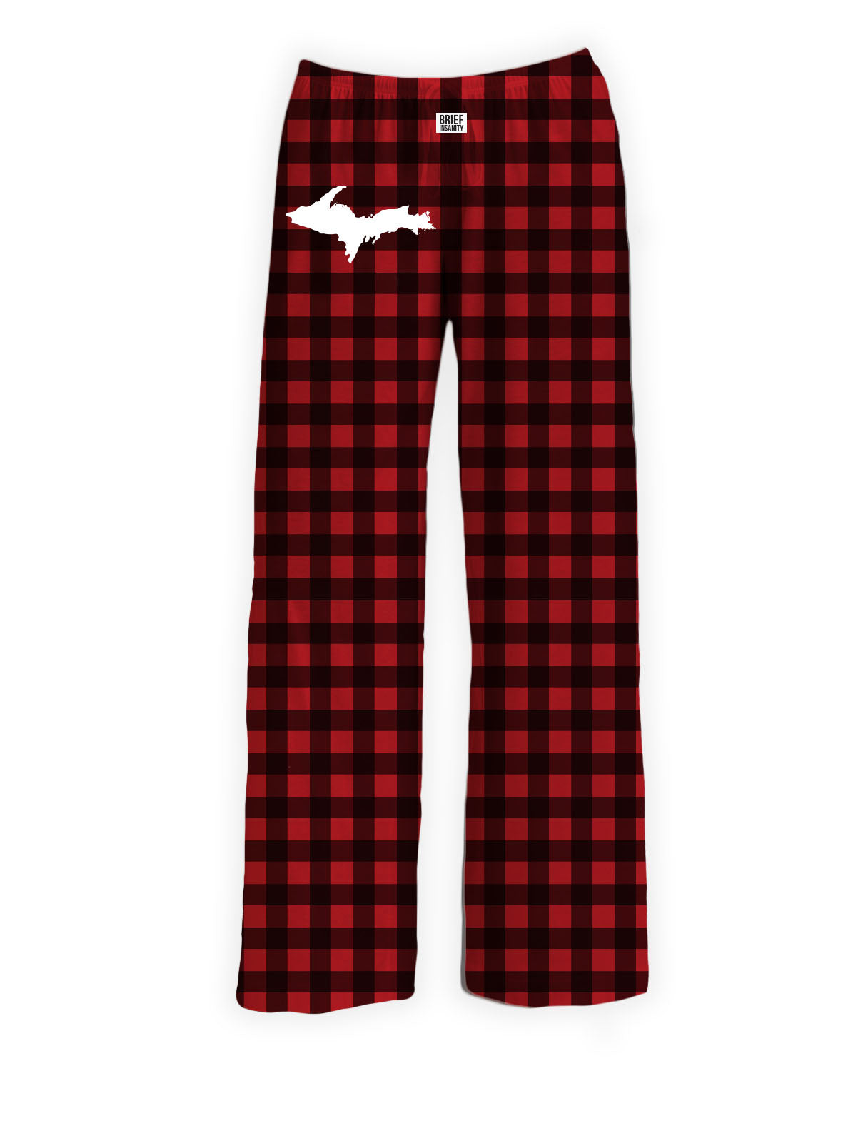 BRIEF INSANITY Upper Peninsula Michigan Pajama Lounge Pants