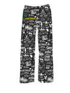 BRIEF INSANITY Wisconsin Chalkboard Pajama Pants