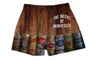 BRIEF INSANITY Beers of Minnesota Boxer Shorts