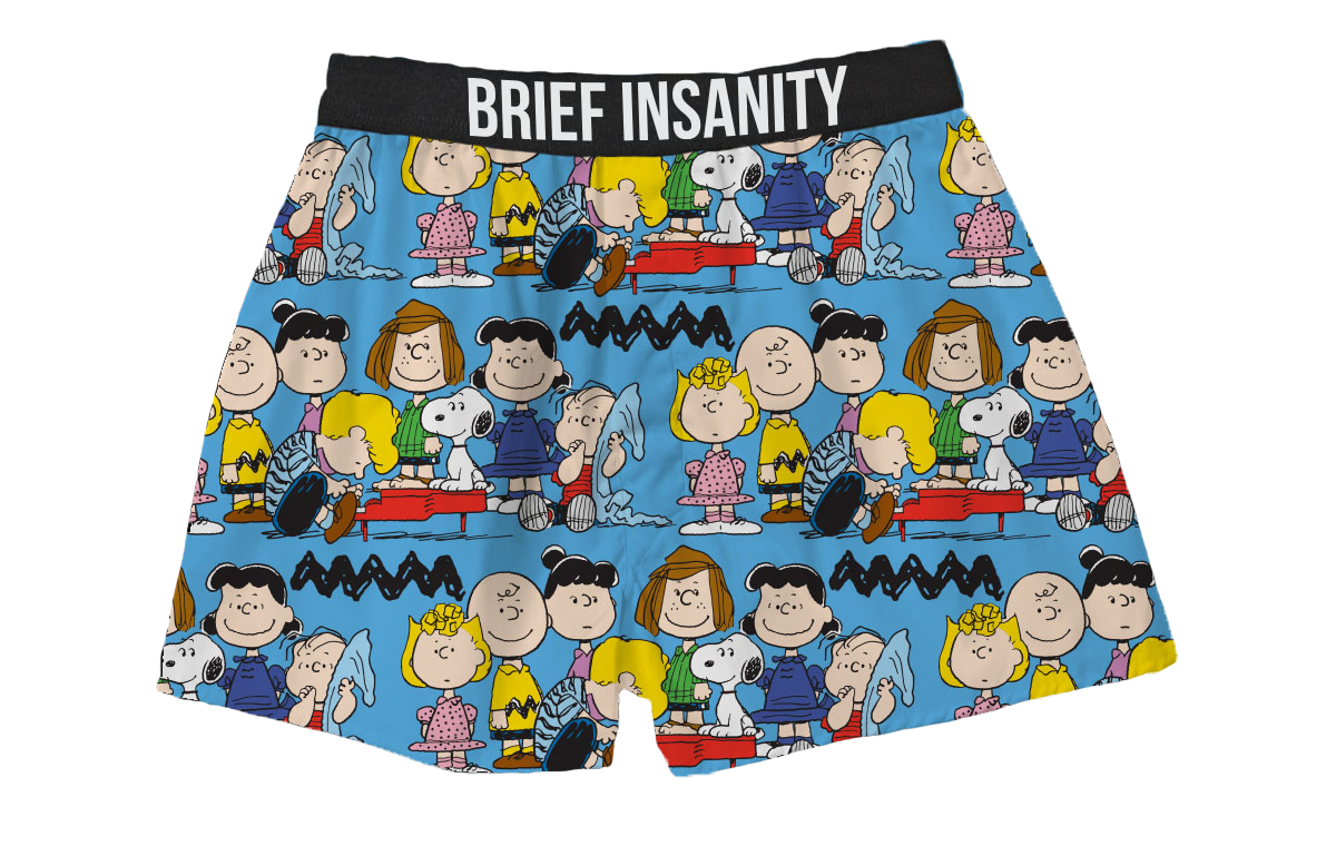 Snoopy Friends are for Life Boxers by Brief Insanity