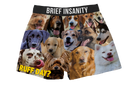 BRIEF INSANITY Ruff Day? Dog Boxer Shorts