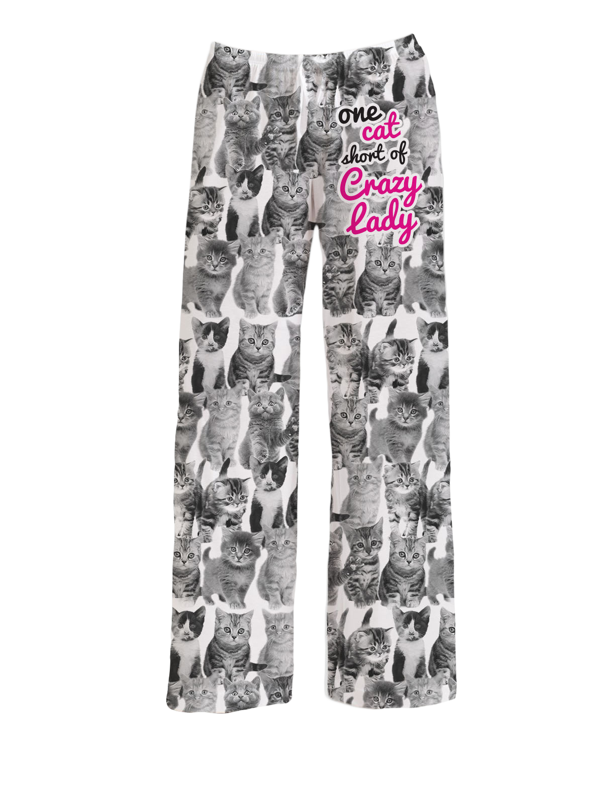 BRIEF INSANITY Crazy Cat Lady Pajama Pants