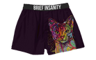 BRIEF INSANITY Russo Cat Boxer Shorts