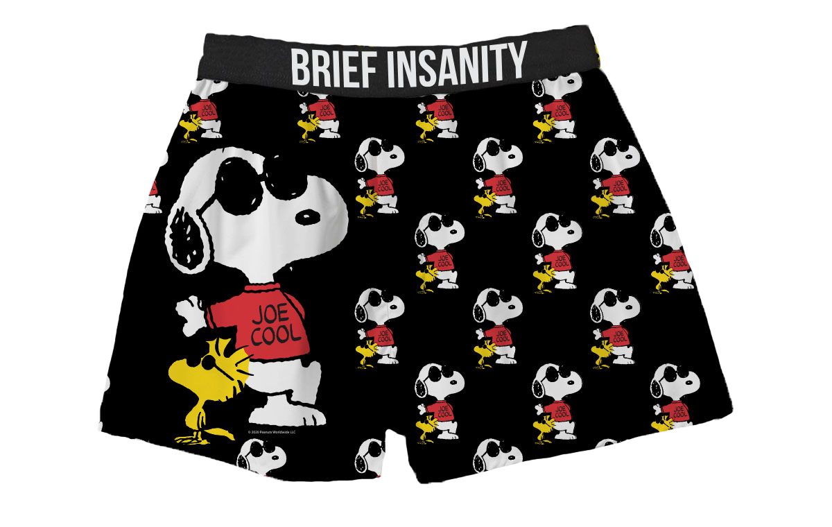 BRIEF INSANITY Comfortable Old Fart Dog Boxer Shorts