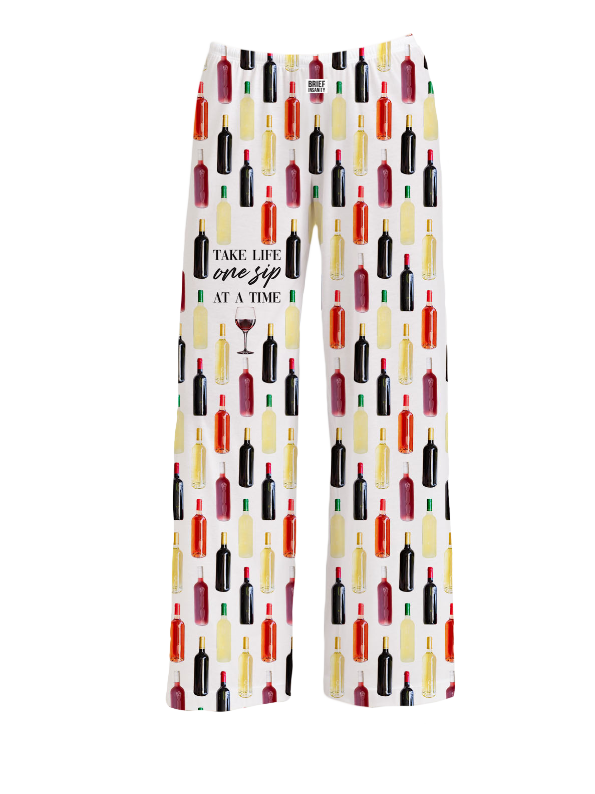 BRIEF INSANITY Wine Life Pajama Pants