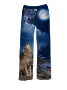 BRIEF INSANITY Howling Wolf Pajama Lounge Pants